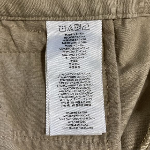 Michael Kors Pants Women's 8 Khaki Beige Twill Chino Career Uniform Work - Picture 10 of 11